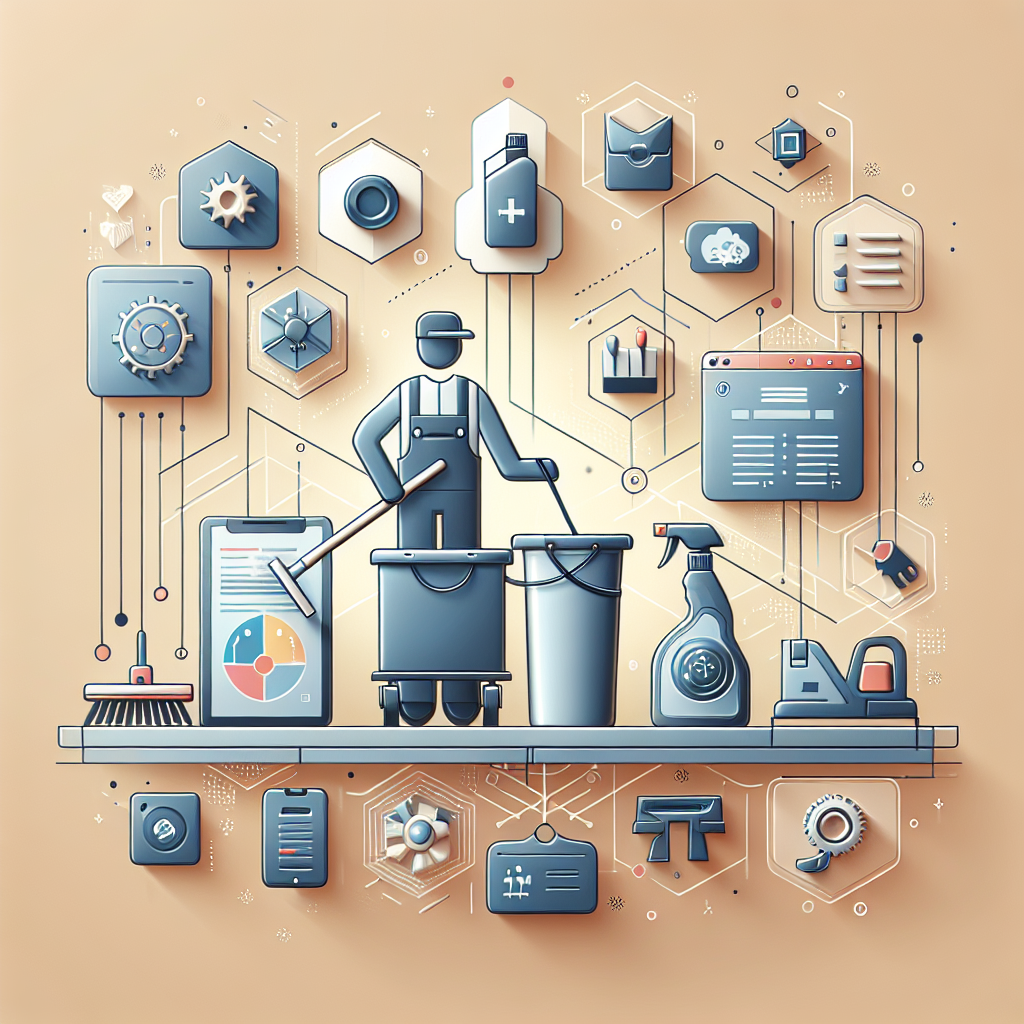 Reinigungsmanagement und -organisation