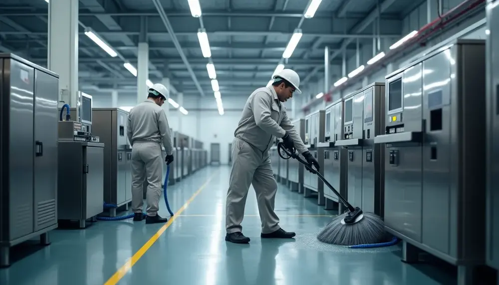 Effiziente Industriereinigung und Maschinenreinigung: So wird es richtig gemacht