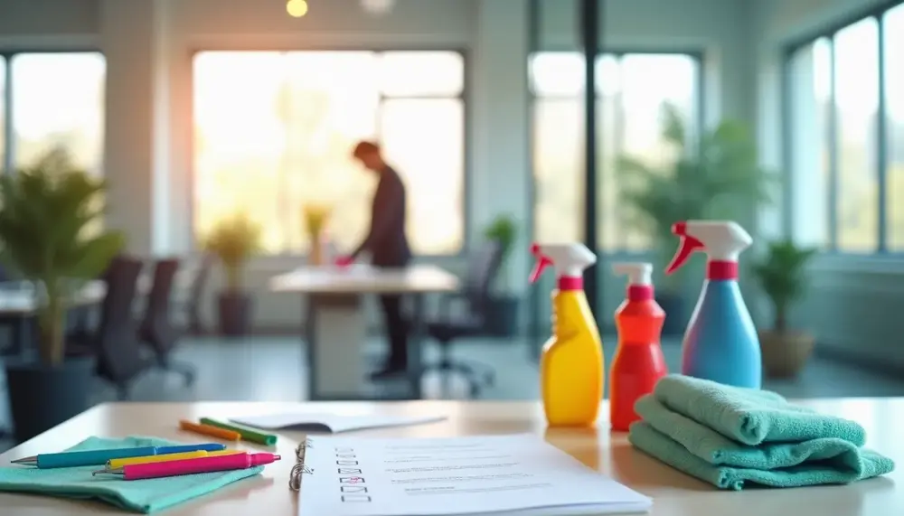 So erstellen Sie einen effektiven Reinigungsplan für die Büroreinigung